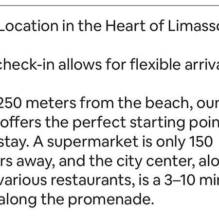 Smart Comfort Roomn2 With Private Bathroom In Location 250m Lägenhet Limassol